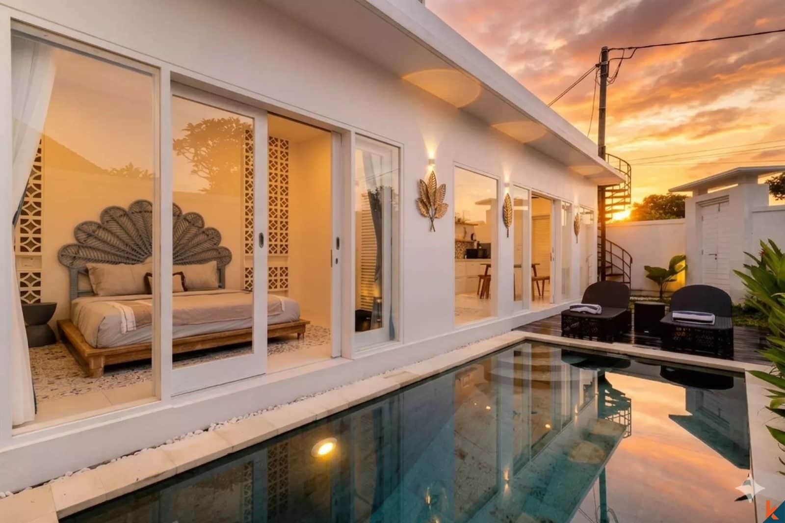 1-Bedroom Private Pool Villa in Peaceful Pererenan