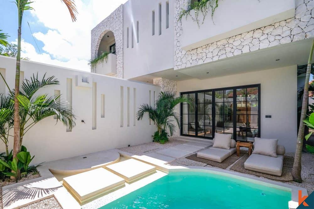 New modern two bedroom freehold villa for sale in Pererenan