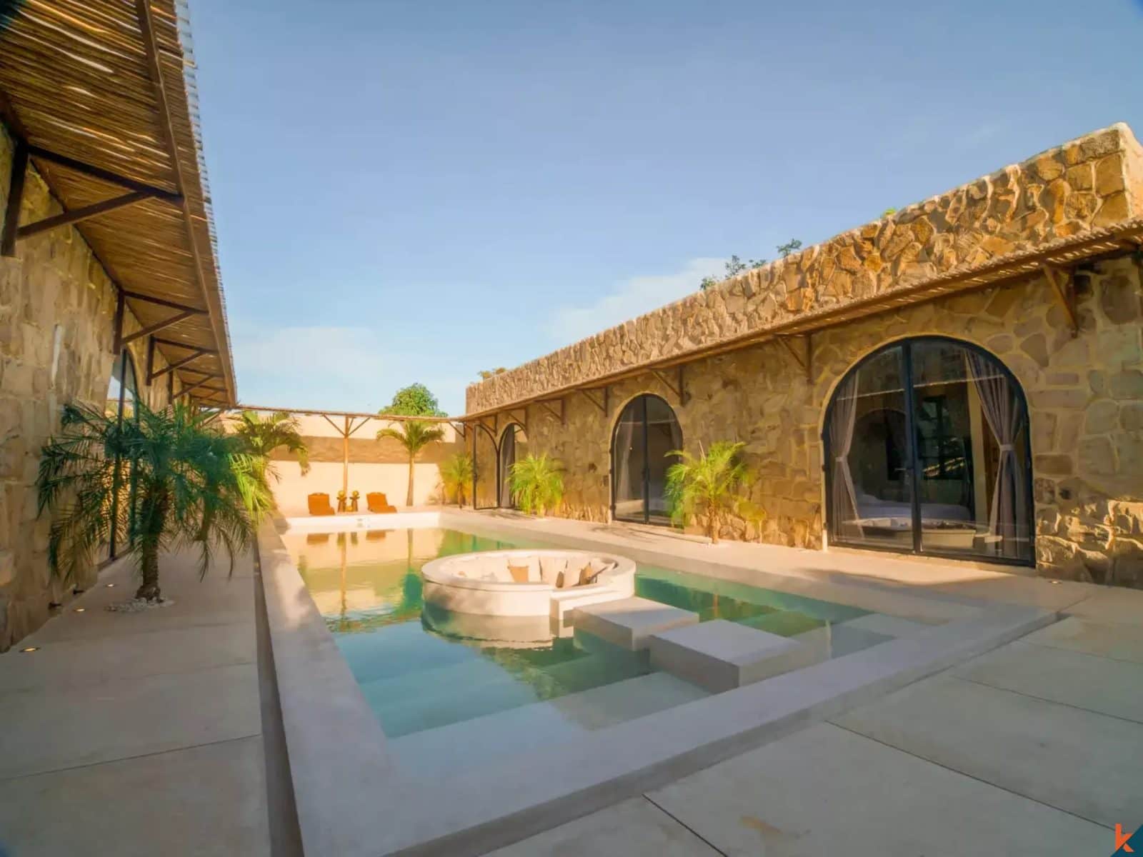 Modern Hacienda style leasehold property with beautiful views in Jimbaran