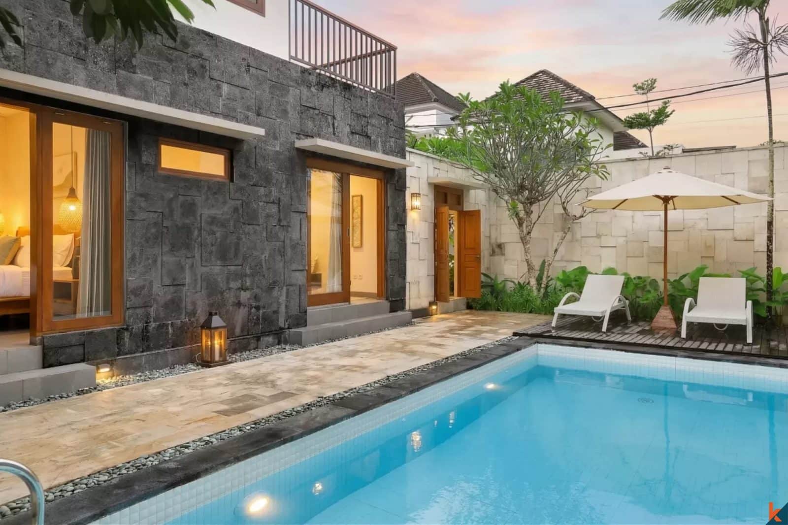 Stylish three bedroom freehold property for sale part of private complex in Jimbaran