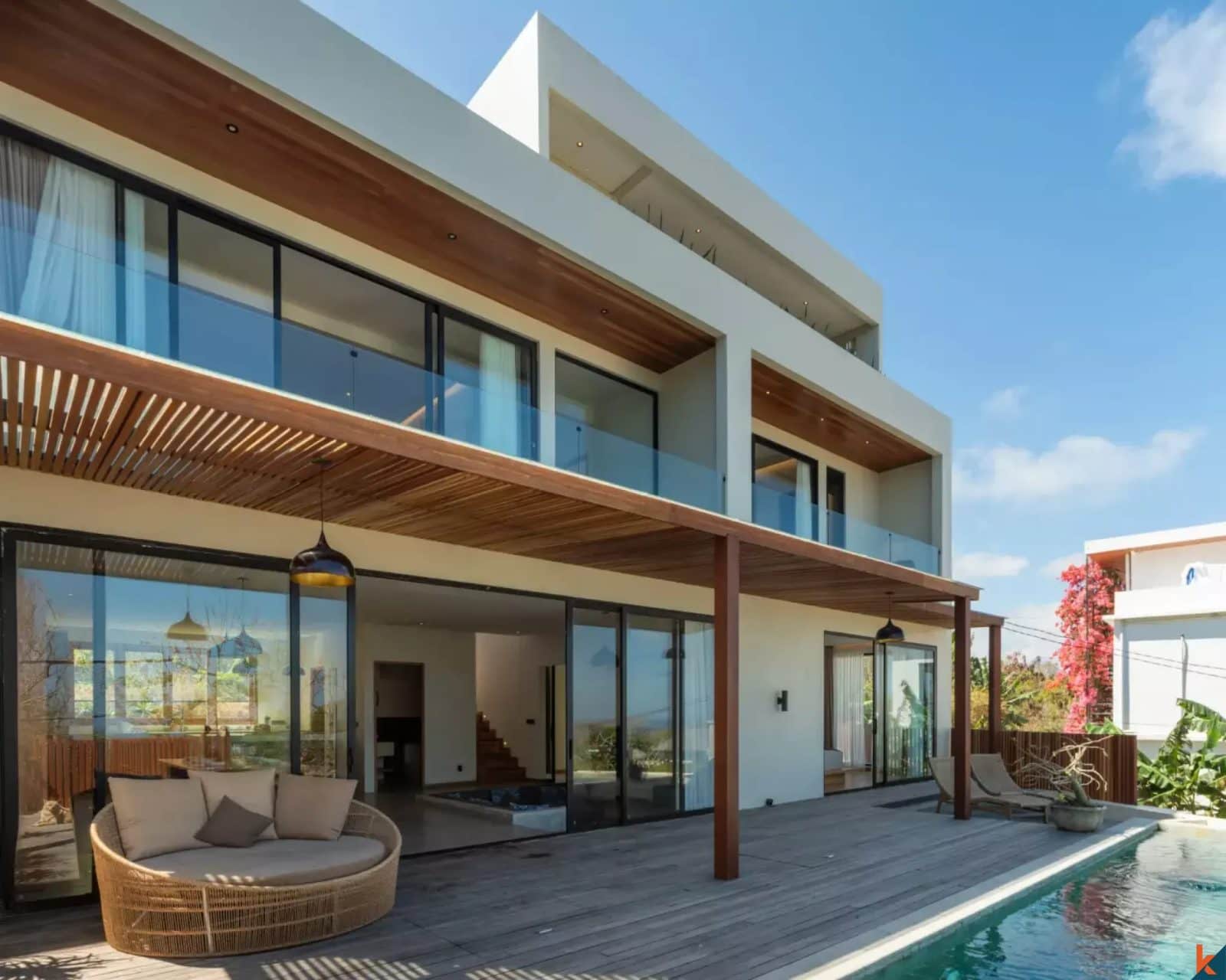 Brand New Ocean View Three Bedroom Villa for Lease in Uluwatu