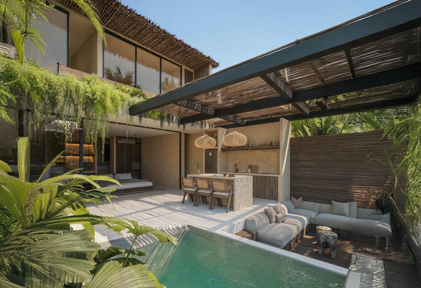 Offplan Ocean View 2 Bedroom Exclusive Villa for Sale Freehold and Leasehold in Kuta Lombok