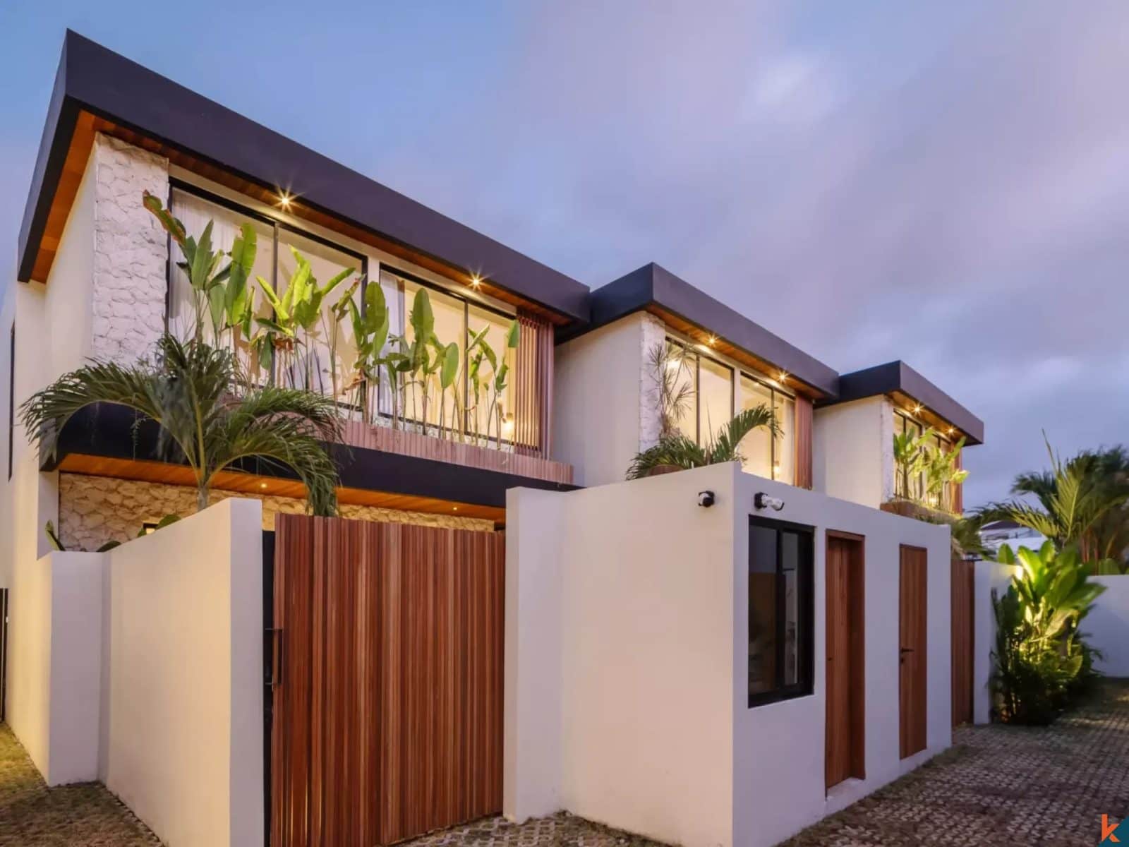 Tropical Two Bedroom Villa for Lease Beachside Living in Batu Bolong