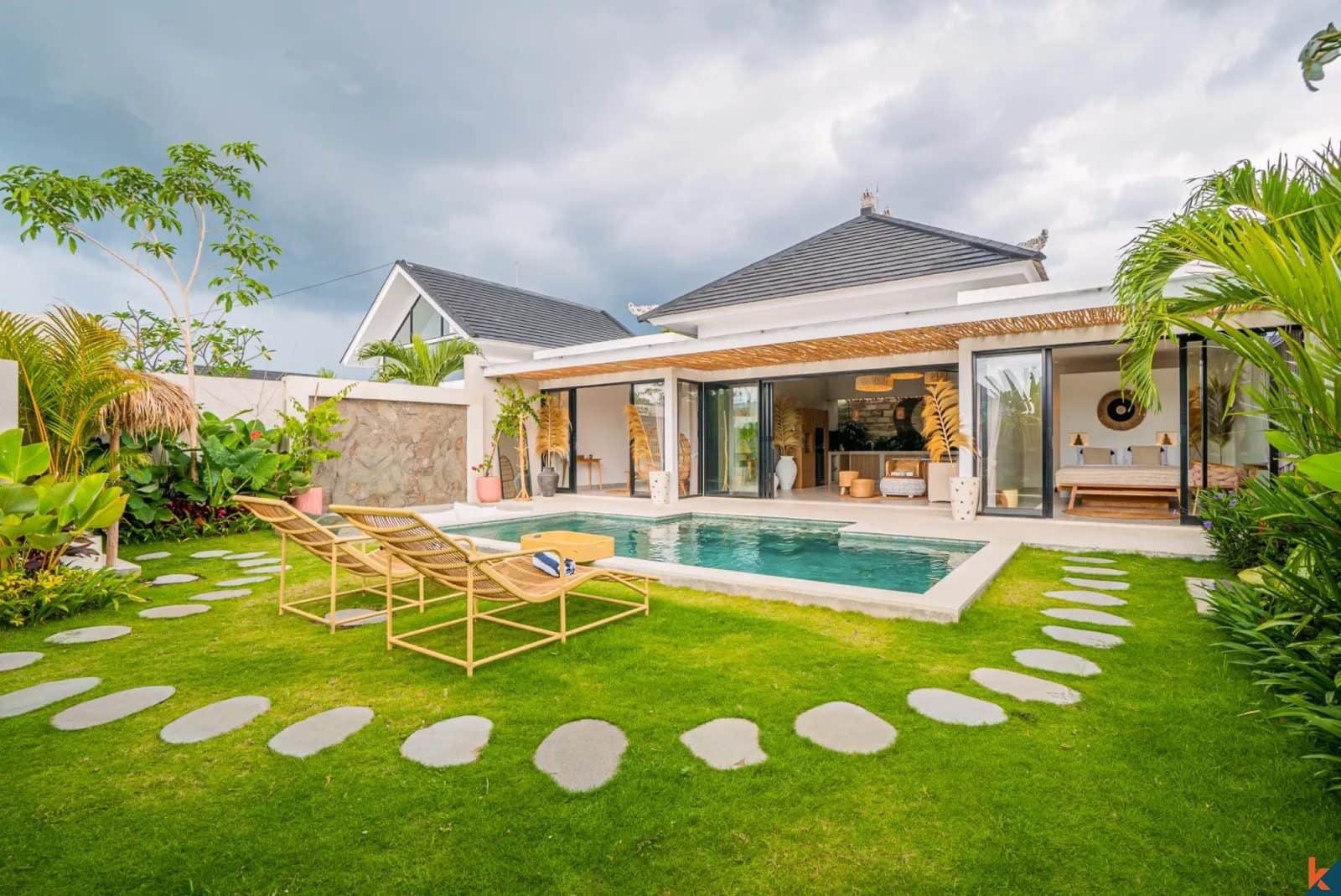 Modern Off-Plan Two Bedroom Leasehold Villa in Kerobokan - Semer