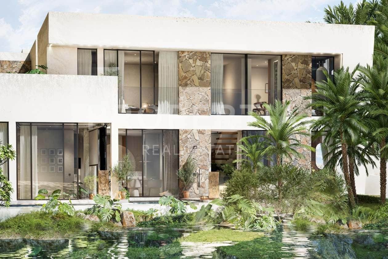 Exquisite 3-Bedroom Rooftop Pool Villa Near Pererenan Beach