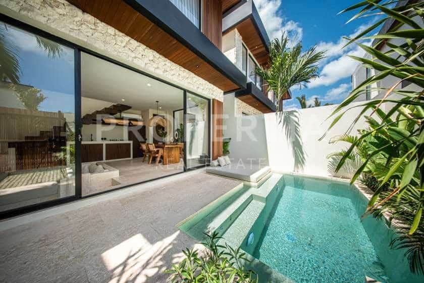 Beautiful 1 Bed Villas Great for Investment Near Batu Bolong Beach