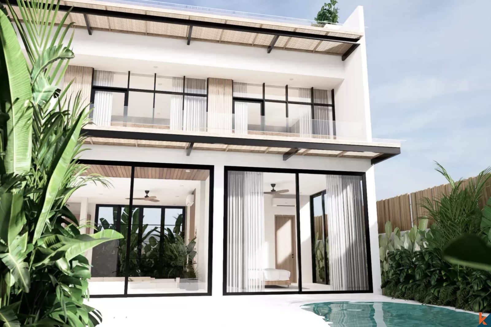 4-bedroom leasehold villa in Canggu — photo 2 of 5