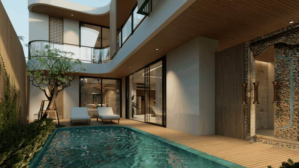 3 Bedroom Modern Villa in Canggu Area – Leasehold
