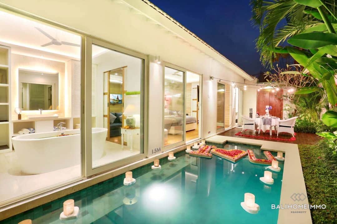 Modern Tropical Villa Complex with 8 Unit Villas for Sale in Seminyak Bali