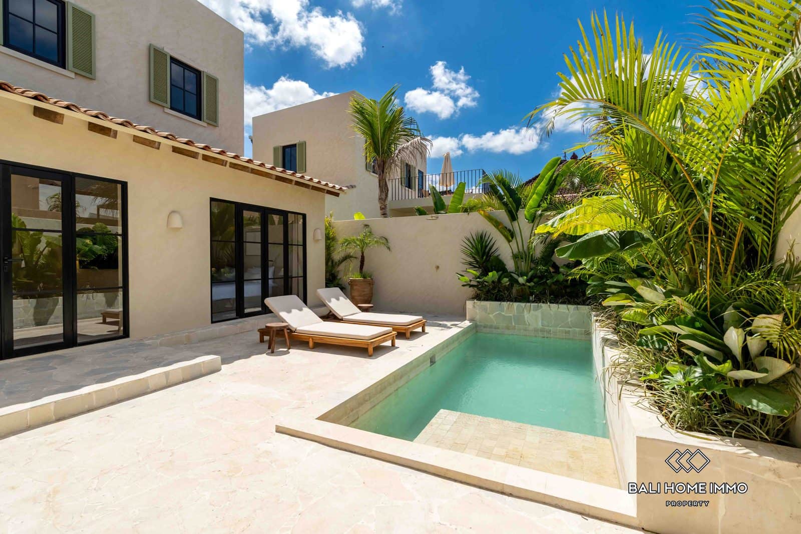 Brand New Modern 2 Bedroom Villa For Sale Leasehold in Canggu Bali - RF3084B