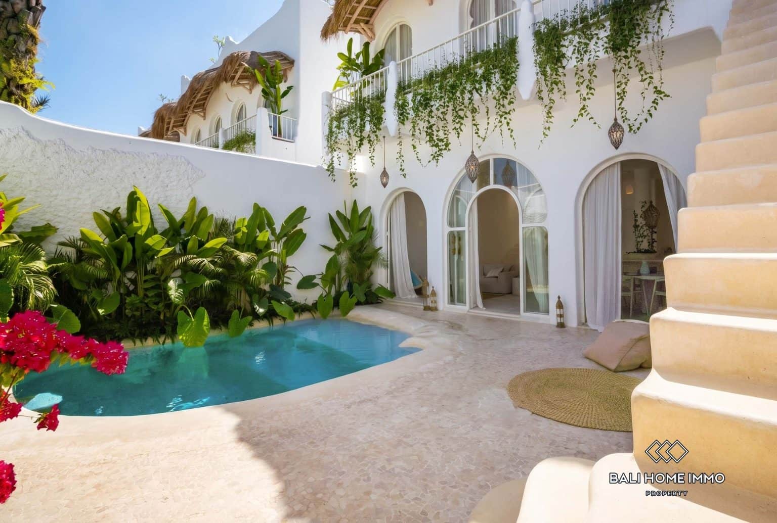 Brand new 2 Bedroom Villa with Unique Design For Sale Leasehold Near Seseh Beach Bali - RF3196A