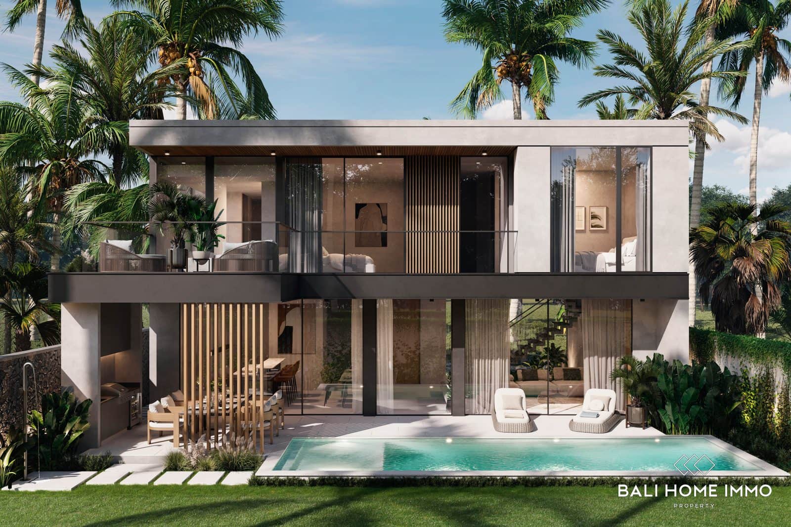 Off Plan 4 Bedroom Villa for Sale Leasehold in Uluwatu Near Balangan Beach Bali - Rf3191b