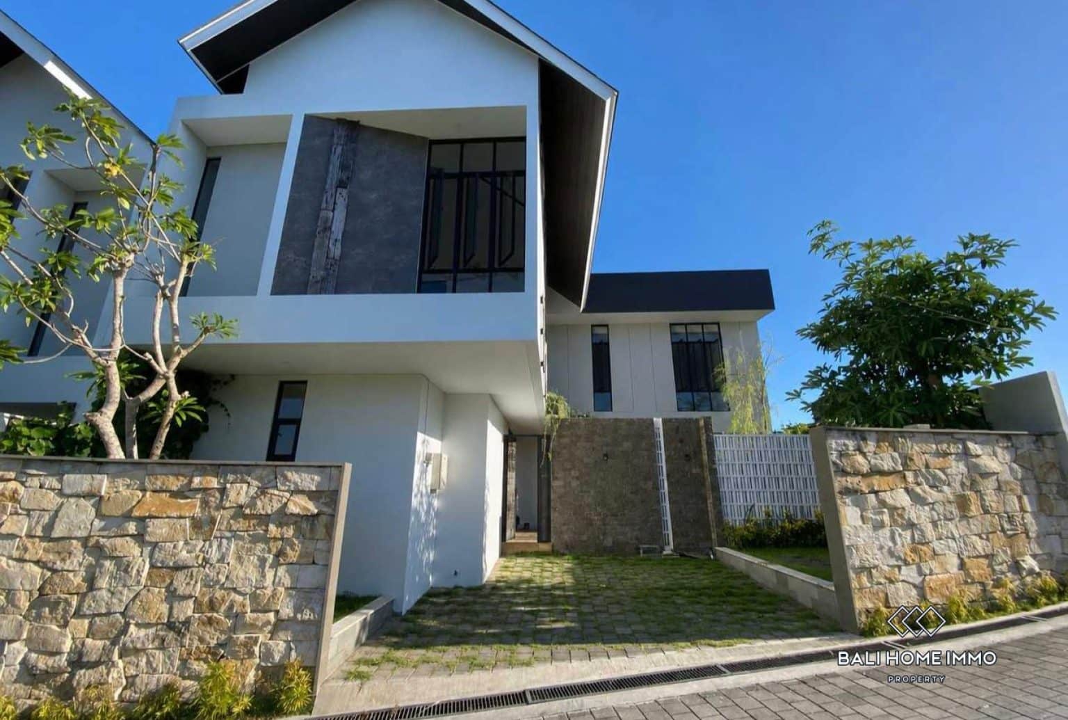 Modern 3 bedroom villa with ricefield view for sale in cemagi beach Bali