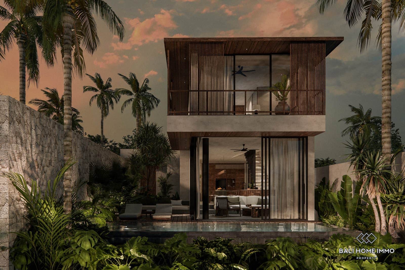 Brand new 2 bedroom Villa for sale in Bali Tanah Lot Between Nyanyi and Kedungu