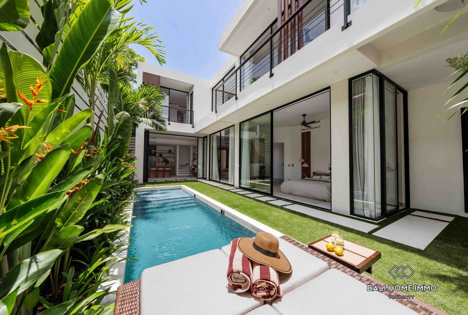 Brand new 3 Bedroom Villas for sale leasehold in Bali Berawa