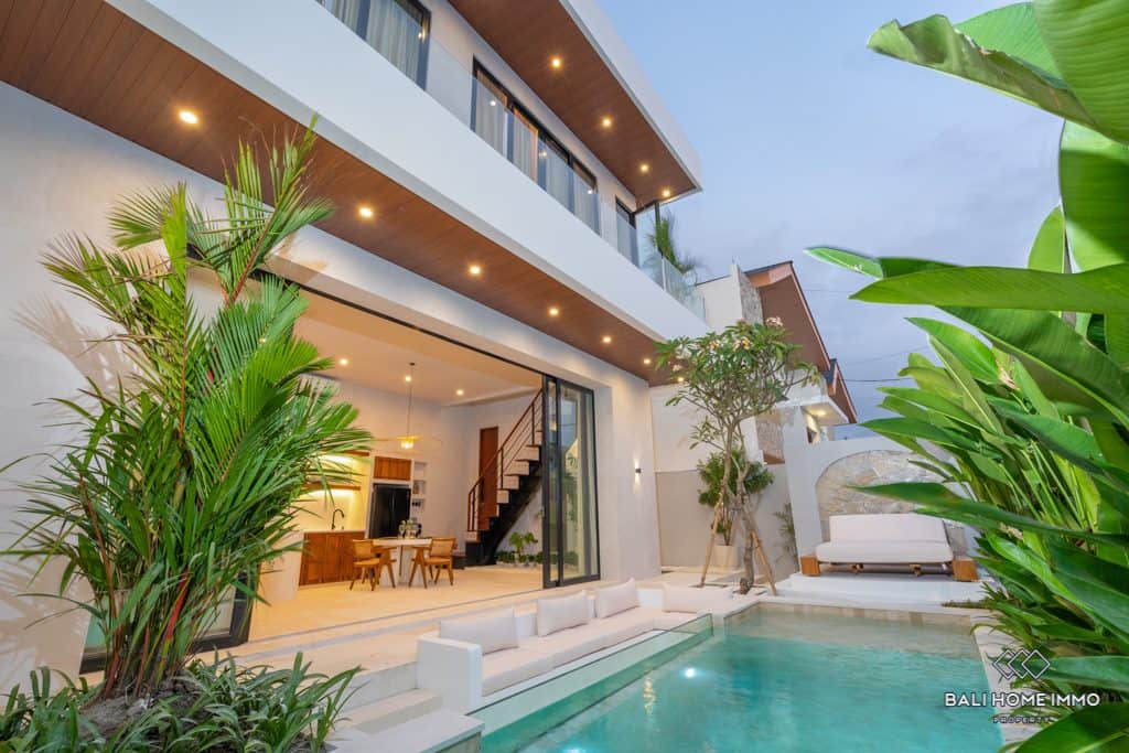 Brand New 2 Bedroom Villa for Sale Leasehold in Bali Canggu Babakan
