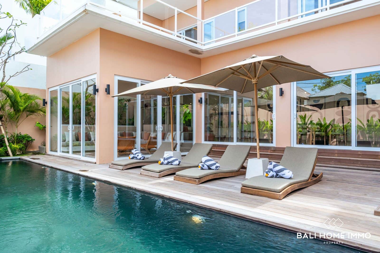 Brand new 4 bedroom family villa for sale leasehold near Nyanyi Beach Bali
