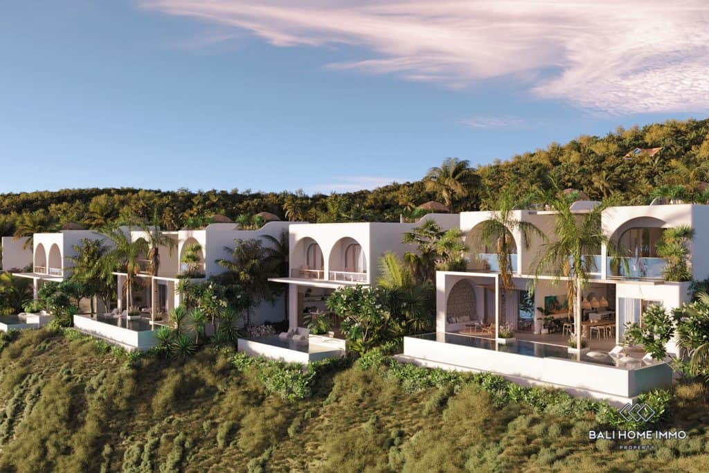 Off Plan 2 bedroom ocean view villa for sale leasehold in Nusa Penida Bali - RF4362A