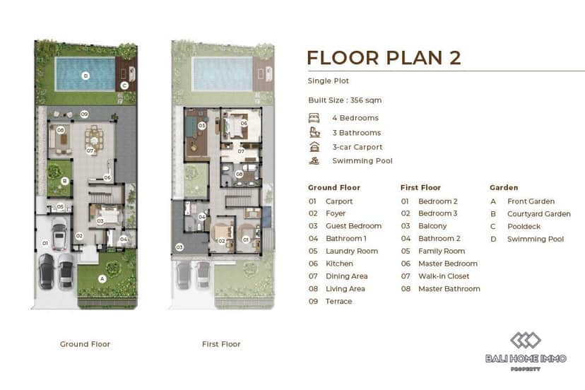 3-bedroom leasehold villa in Tabanan — photo 2 of 5