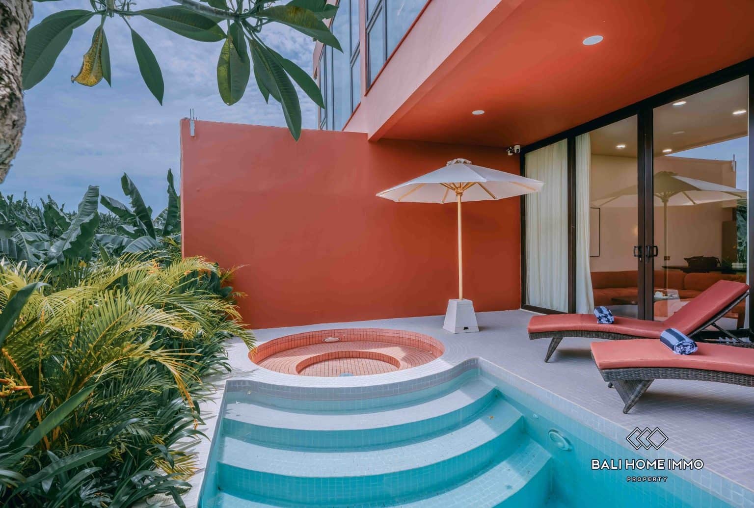 Brand new 2 Bedroom Modern Villa for sale in Tumbak Bayuh Pererenan Bali