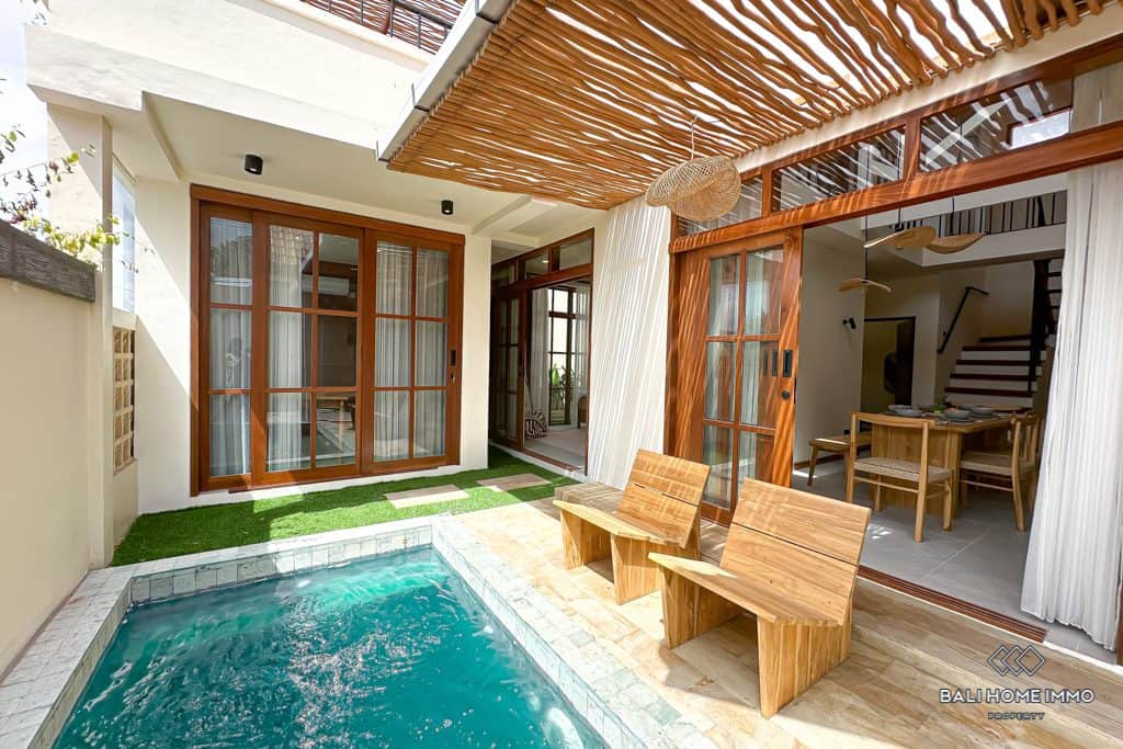 Newly Renovated 3 Bedroom Villa for Sale Leasehold in Bali Canggu Residential Side