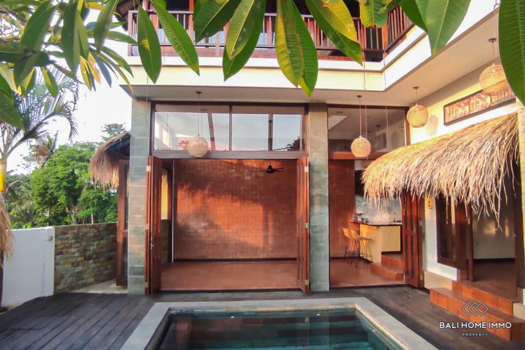 Ricefield View 2 Bedroom Villa for Sale Leasehold in Bali Pererenan Tumbak Bayuh