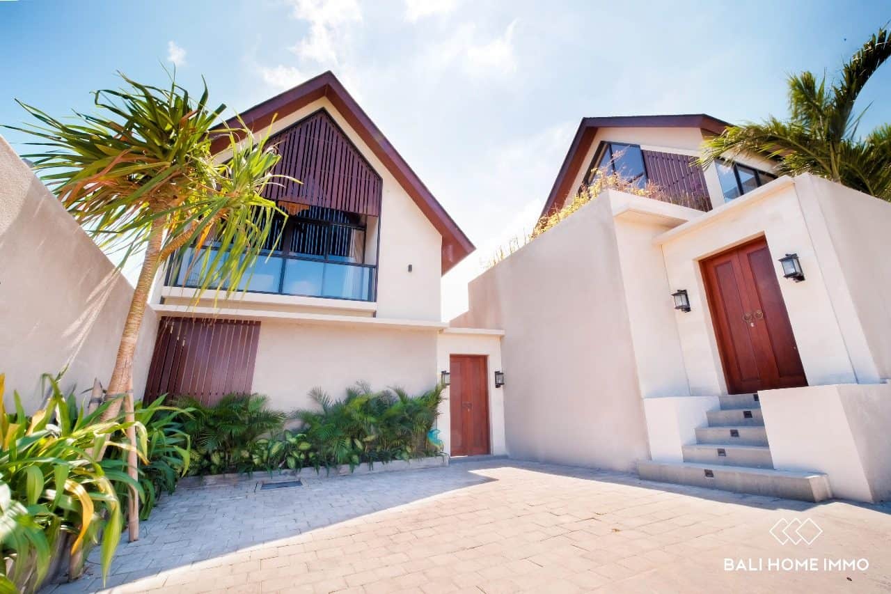 Two villas for sale with ricefield view near Cemagi Beach