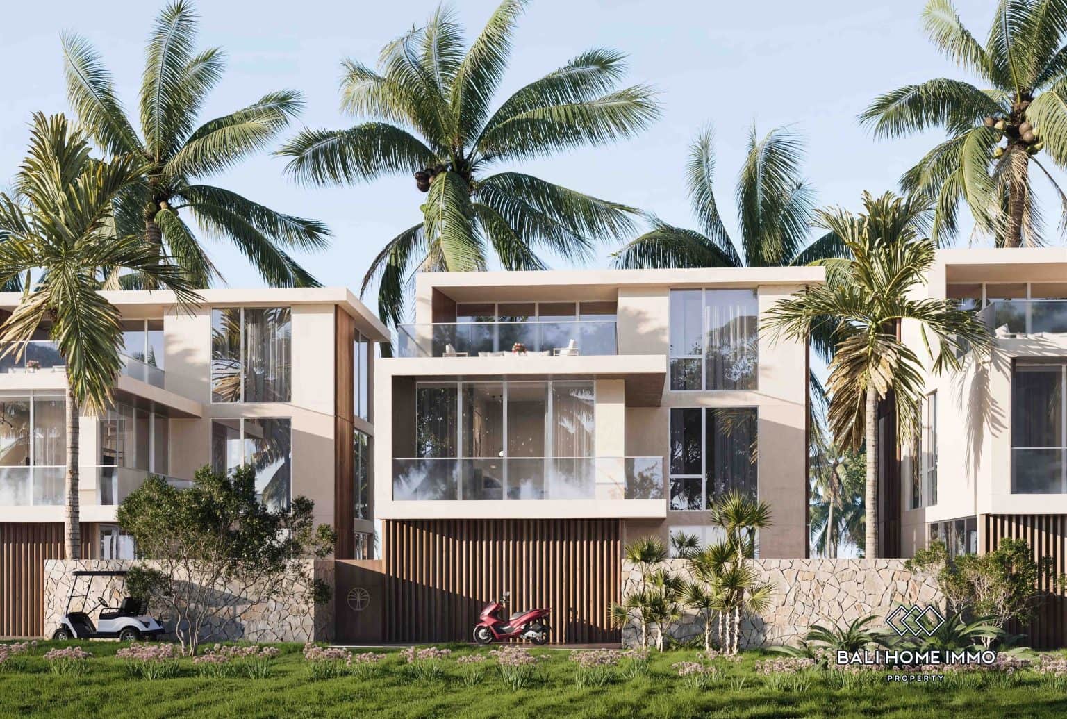 3-Bedroom Luxury Villa in Exclusive Residence for Sale near Seseh Beach Bali