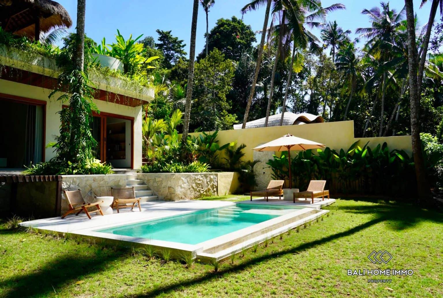 Brand new 1 Bedroom Villa with Spacious Garden for sale leasehold in Bali Ubud
