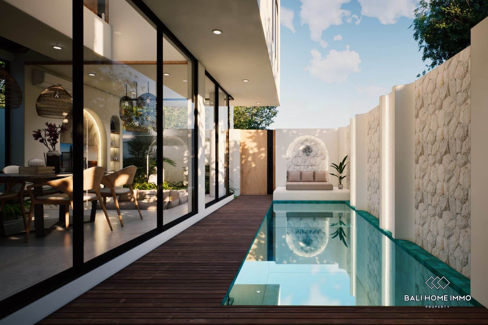Off-plan 2 bedroom villa for sale leasehold in Bali Berawa - RF7738A