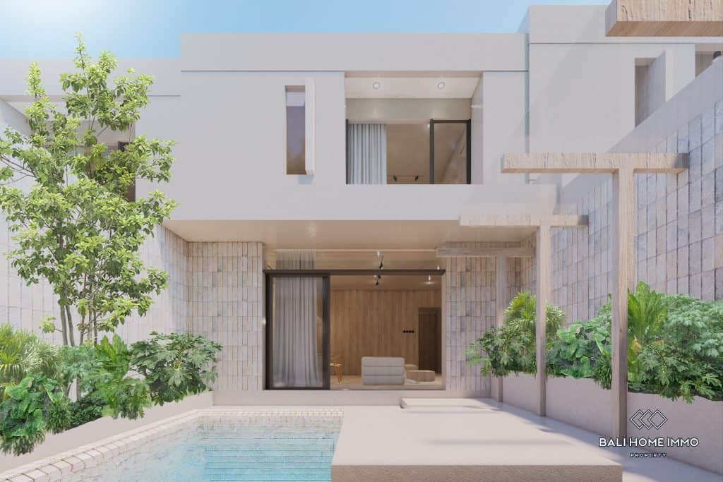Off-plan 2 Bedroom villa for sale leasehold near Echo Beach Canggu