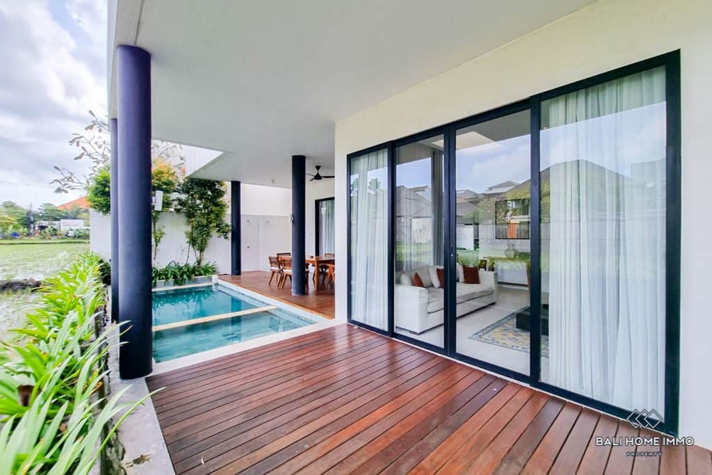 Ricefield View 4 Bedroom Villa inside Exclusive Residence for Sale in Berawa