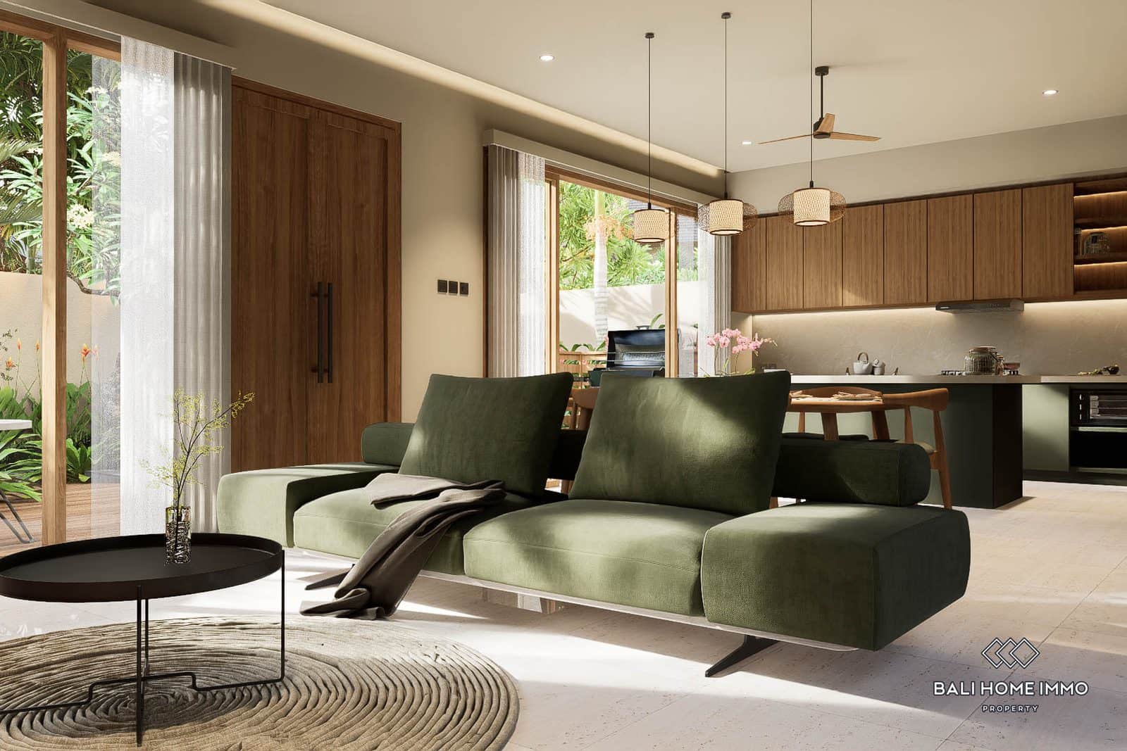 Off-plan 4 Bedroom Modern Villa in Sanur for sale leasehold - RF8232C