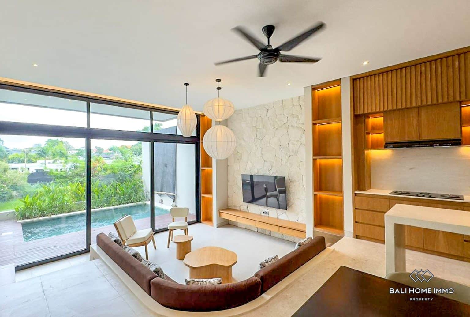 Brand new 2 Bedrooms Villa for sale leasehold in Bali Canggu - Nelayan Beach - RF7861A