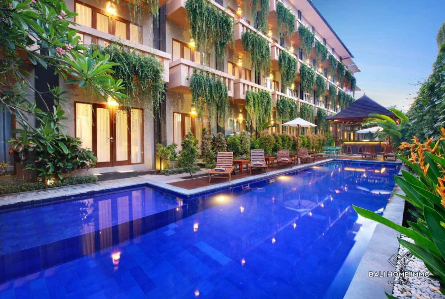 43 Bedroom Hotel for sale leasehold near legian beach