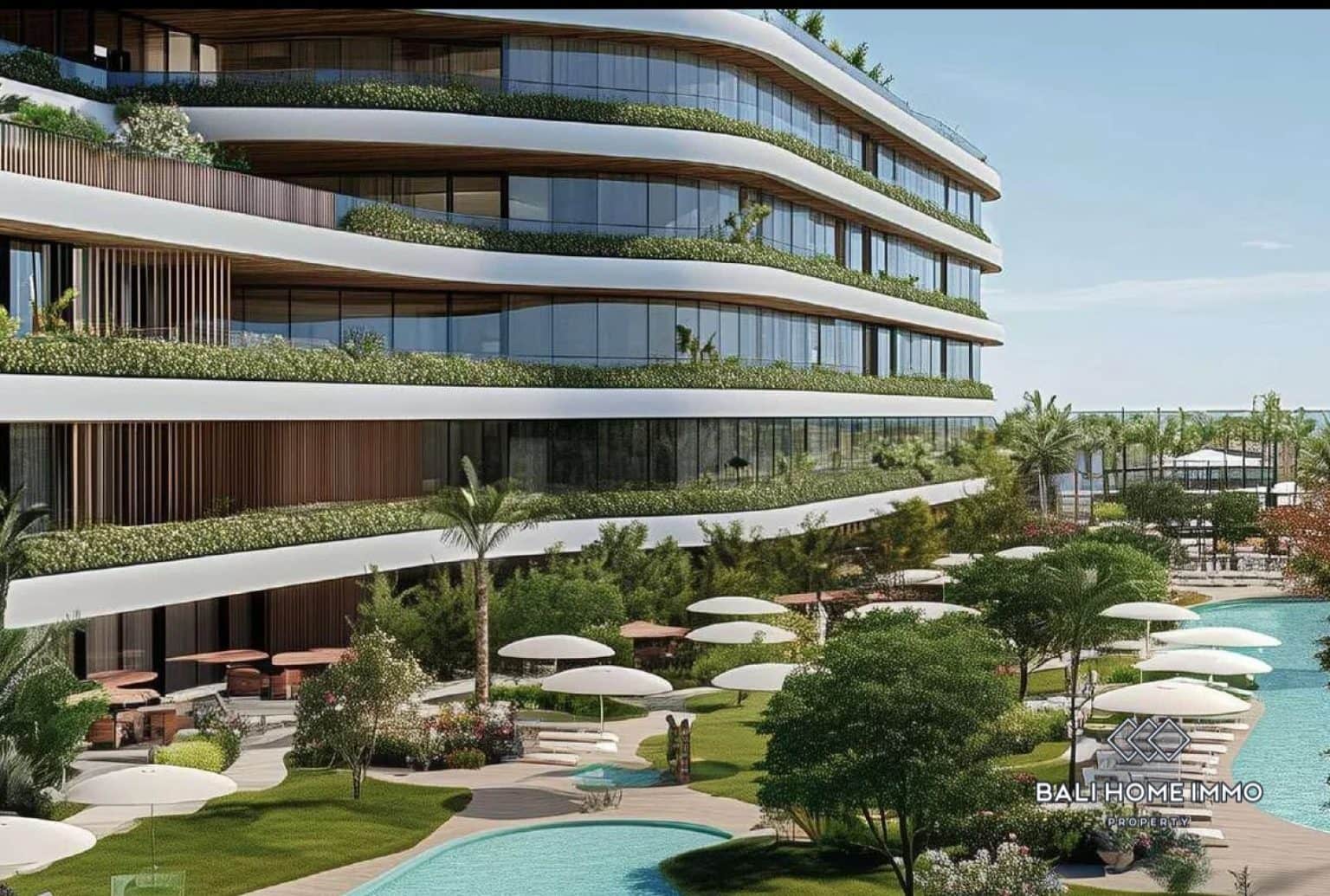 Off Plan 1 Bedroom Apartment with Garden View for Sale Near Pandawa Beach