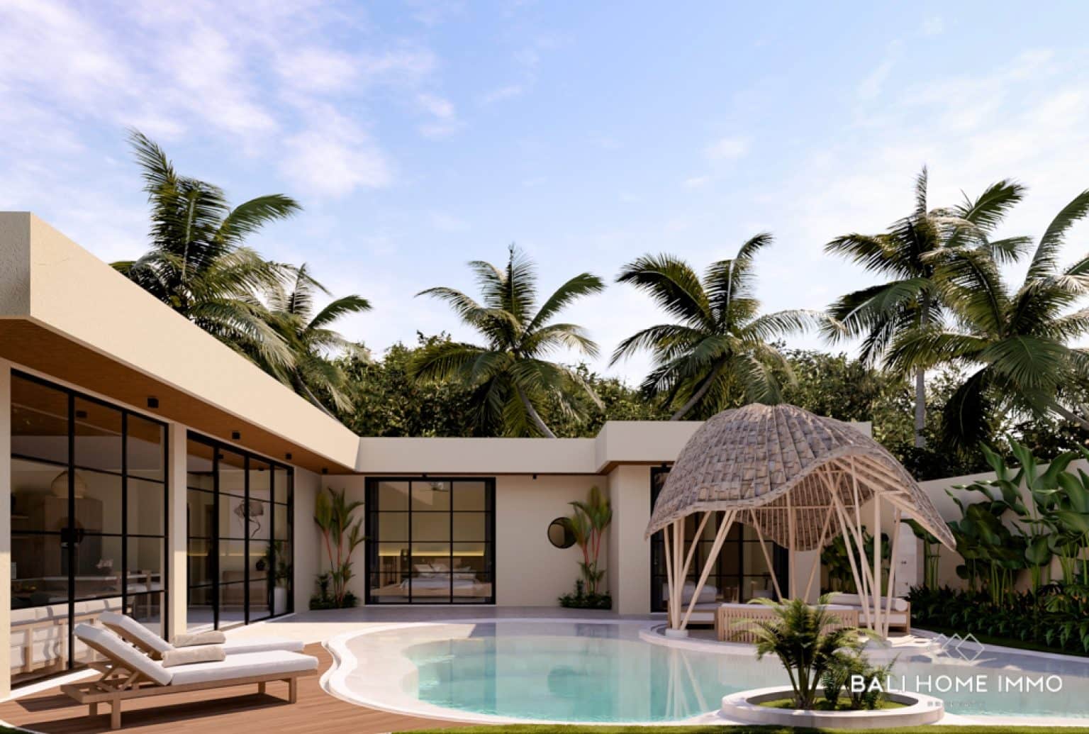 Off Plan 3 Bedroom Stunning Villa for Sale Leasehold in Ungasan - Rf9710c