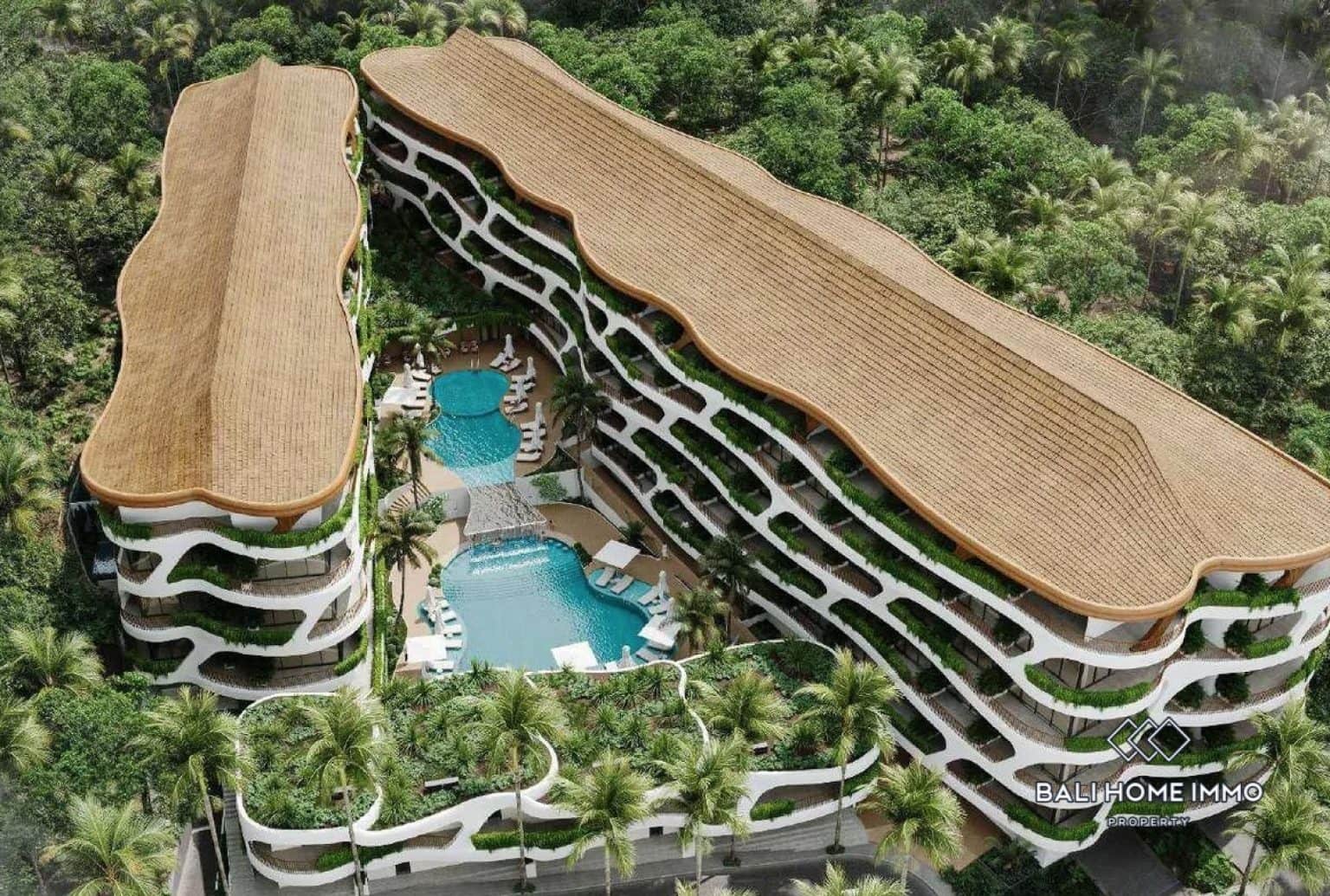 Off Plan Modern 1 Bedroom Apartment for Sale Near Pandawa Beach