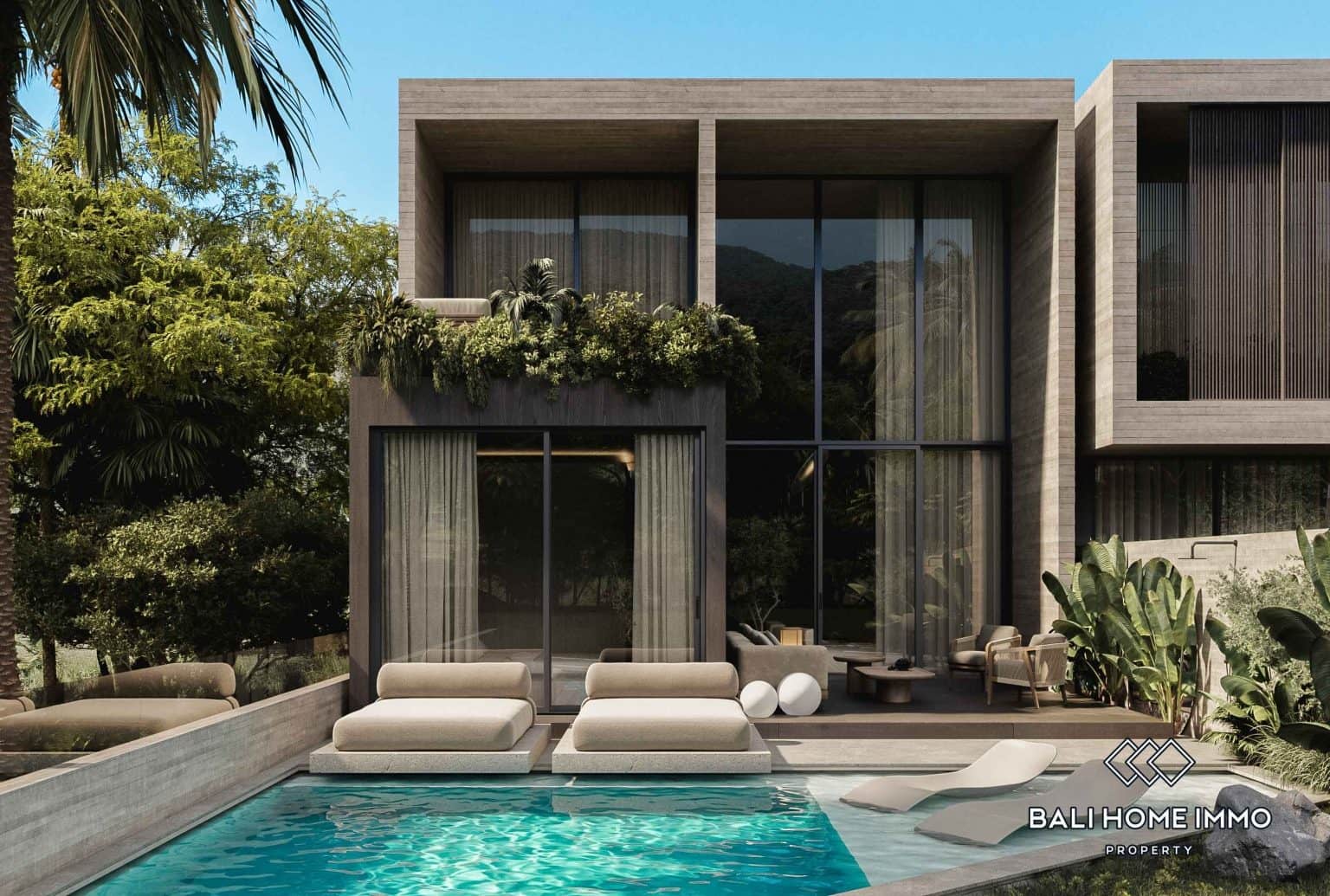 Off Plan Modern Luxury 4 Bedroom Villa For Sale in Pererenan Beachside - RF9875D