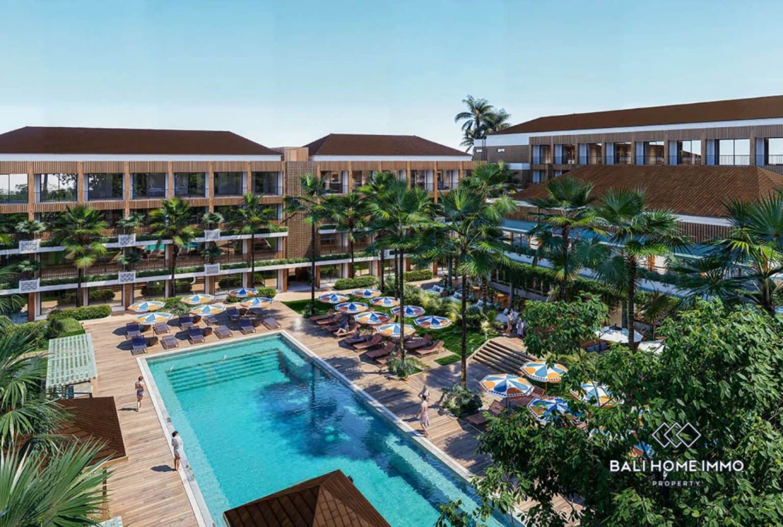 Off Plan Cozy Modern 1 Bedroom Hotel for Sale in Bingin
