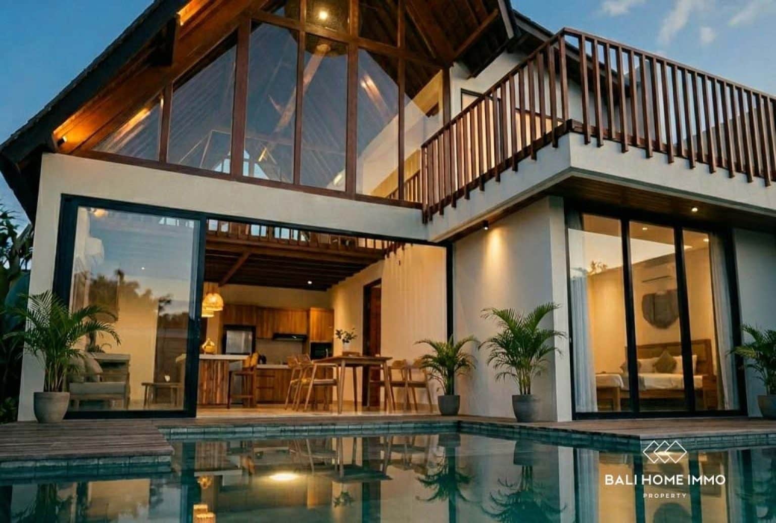 Newly Built 2 Bedroom Villa for Sale Leasehold in Beraban Tabanan