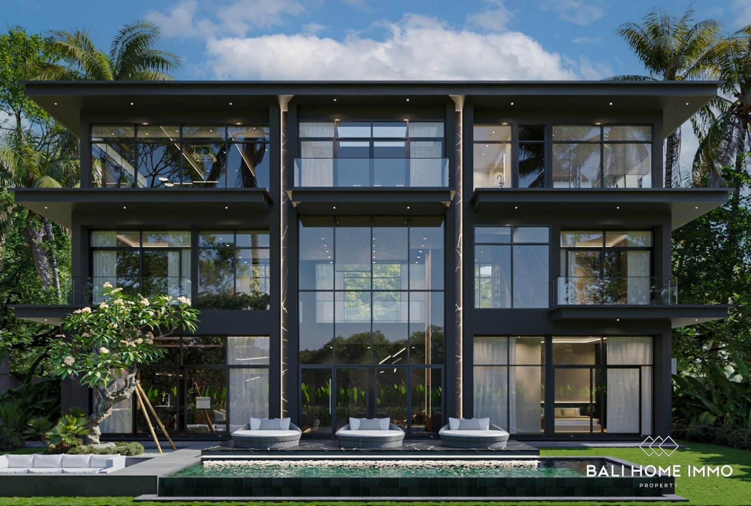 Luxury Off Plan 4 Bedroom Villa for Sale in Pecatu with Private Gym & Entertainment Room