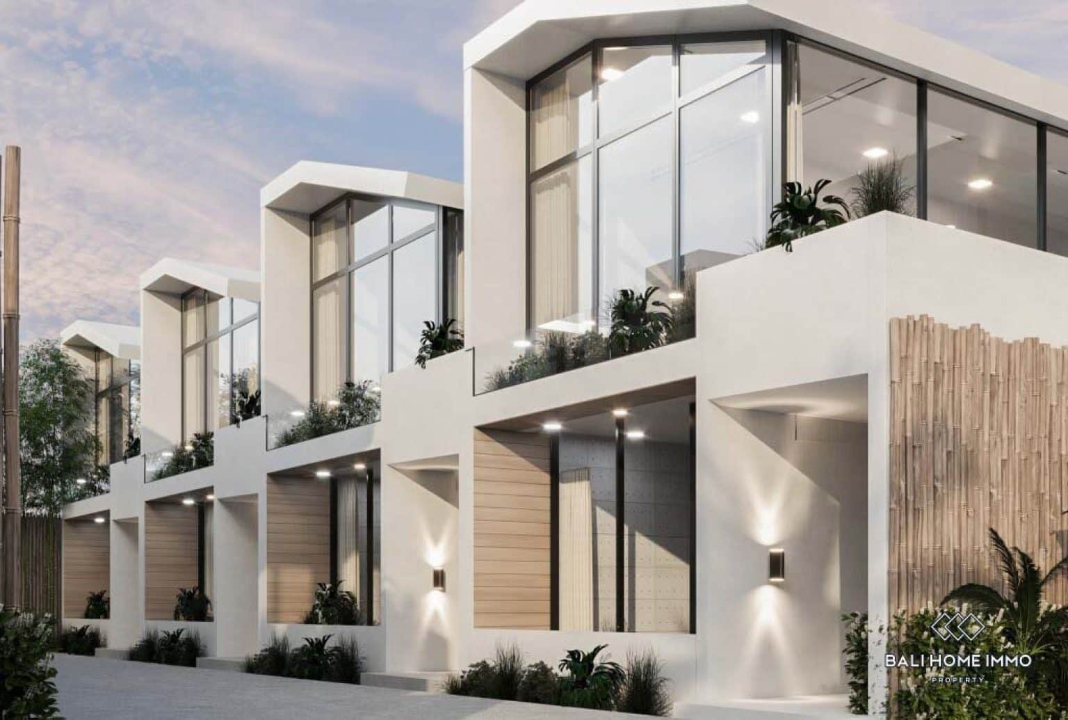 Nearly Finished 2 Bedrooms villa for sale leasehold in Bali Canggu residential Side