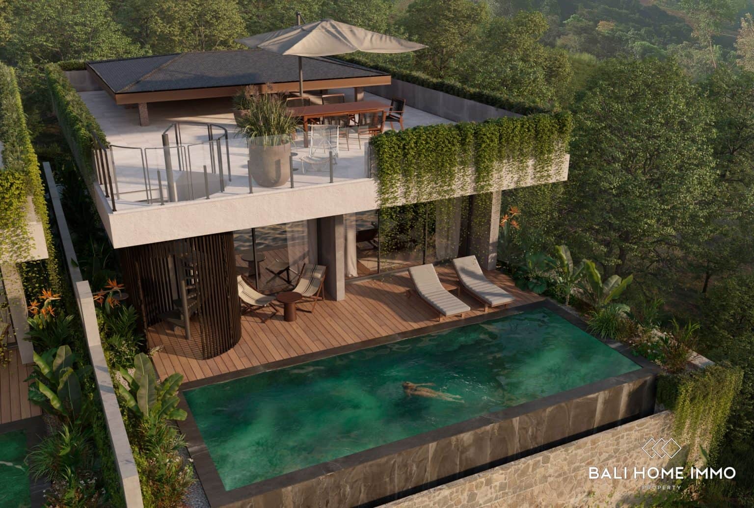 Peaceful Ocean View 2 Bedroom Off-Plan Villa for Sale Leasehold in Nusa Dua - RF10403C