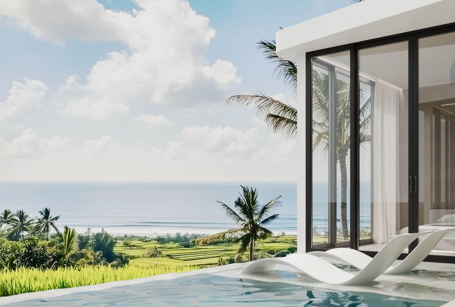 2-Bedroom Modern Villa for Sale near Virgin Beach Karangasem Bali - RF6736D