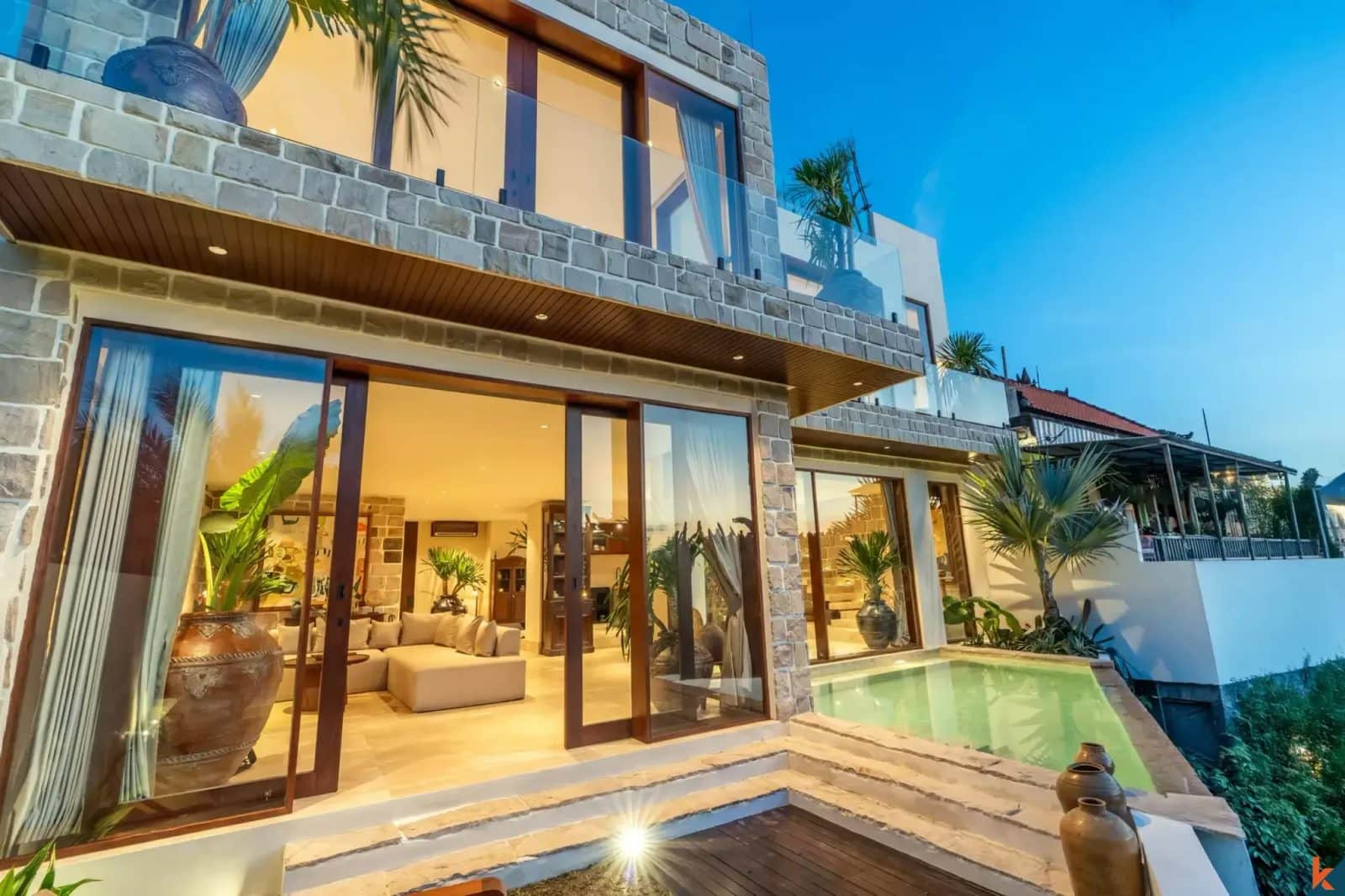 High-Quality Three-Bedroom Multi-Level Property for Sale in East Pererenan
