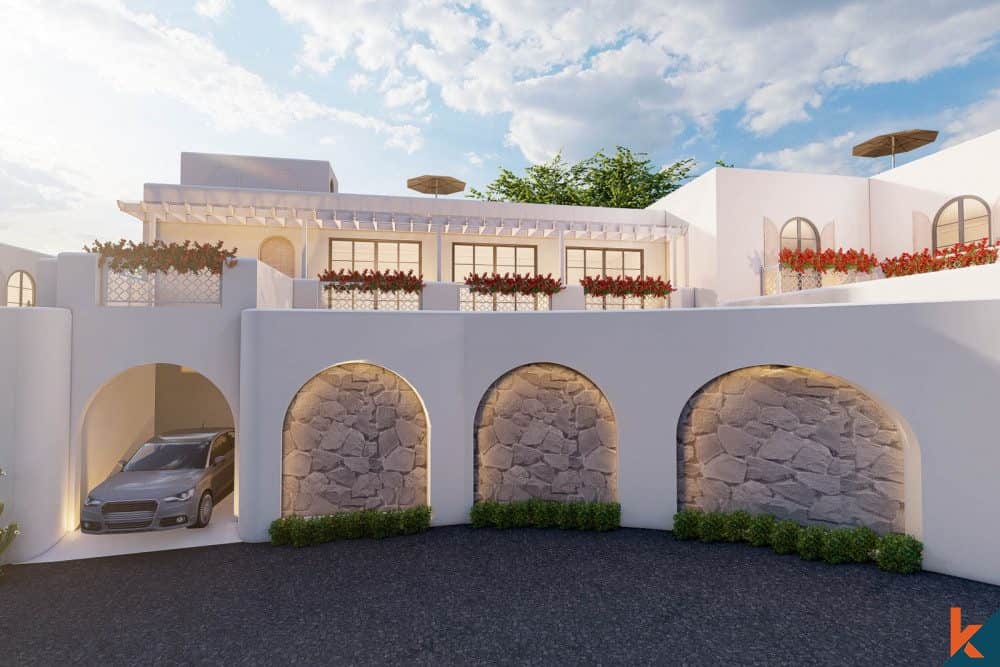 Upcoming three bedroom luxury villa with ocean view for sale in Pererenan (delivered in April 2026)