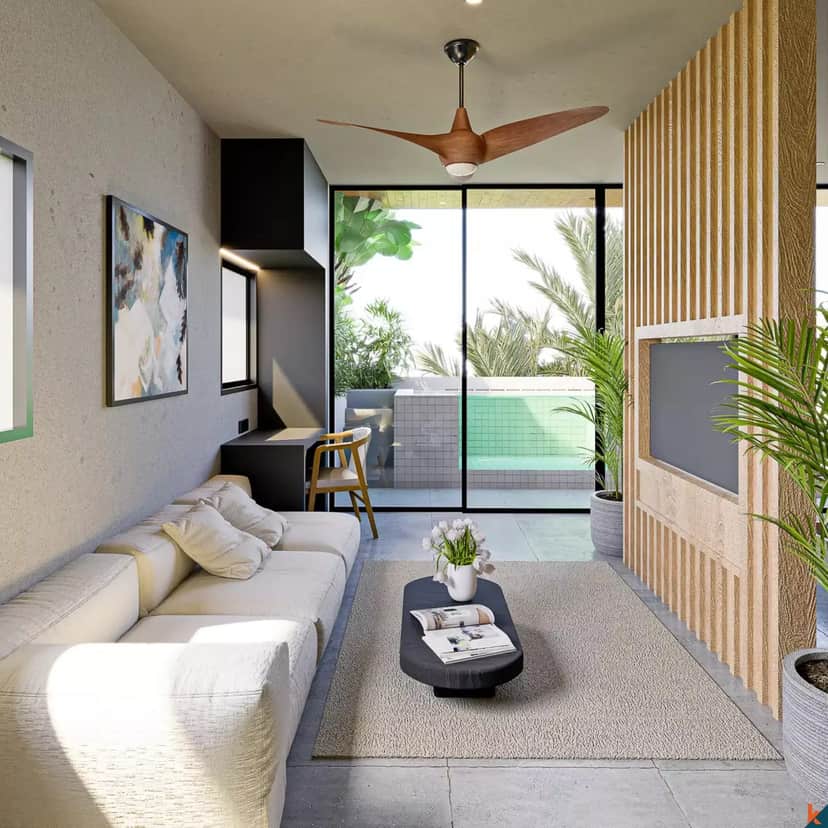 1-bedroom leasehold apartment in Ungasan — photo 3 of 5