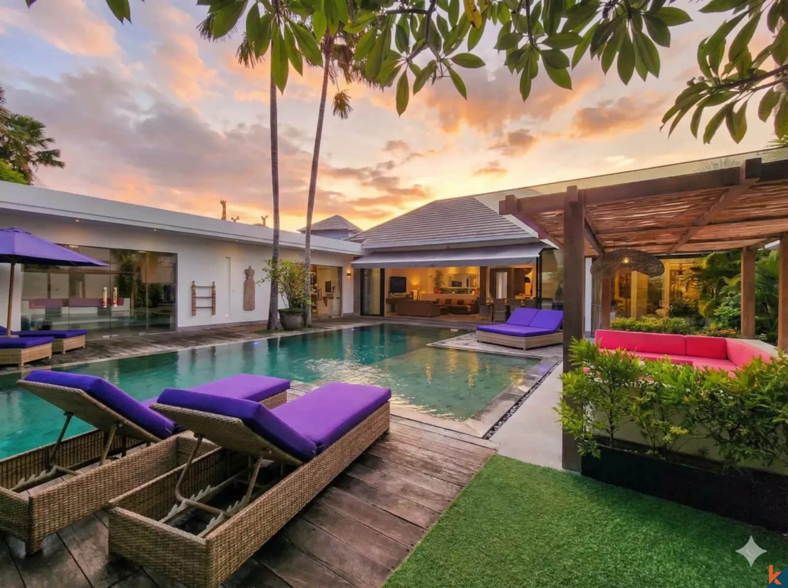 4-bedroom leasehold villa in Canggu — photo 3 of 5