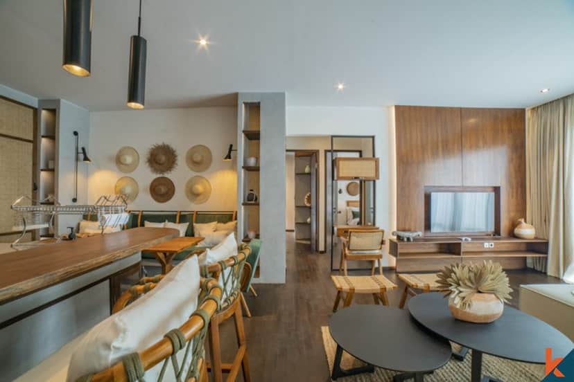 2-bedroom leasehold apartment in Canggu — photo 4 of 5